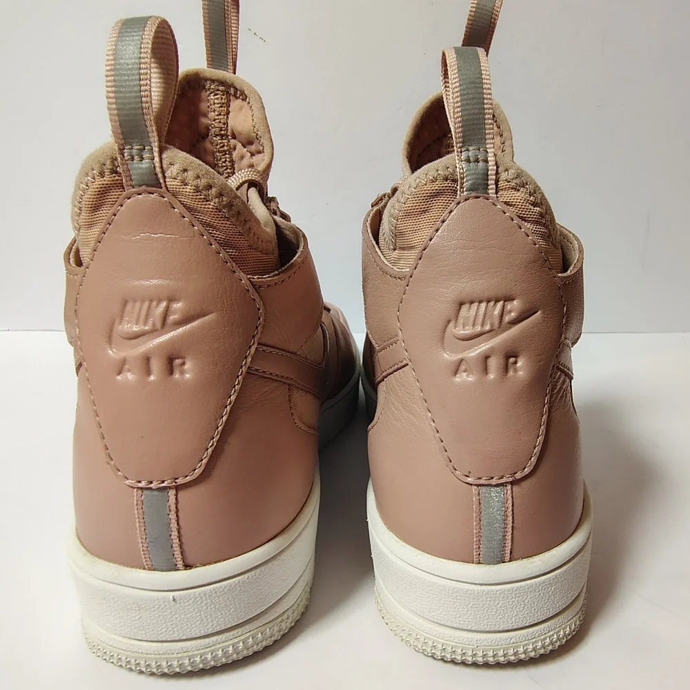 Nike Women's Air Force 1 Ultraforce Mid Lace-Up Sneakers Pink Size 10